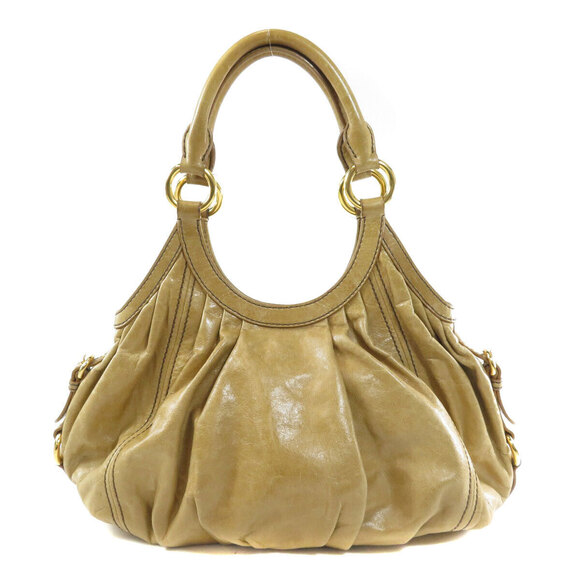 Miu Miu Handbags - Miu Miu leather bag shoulder Black
